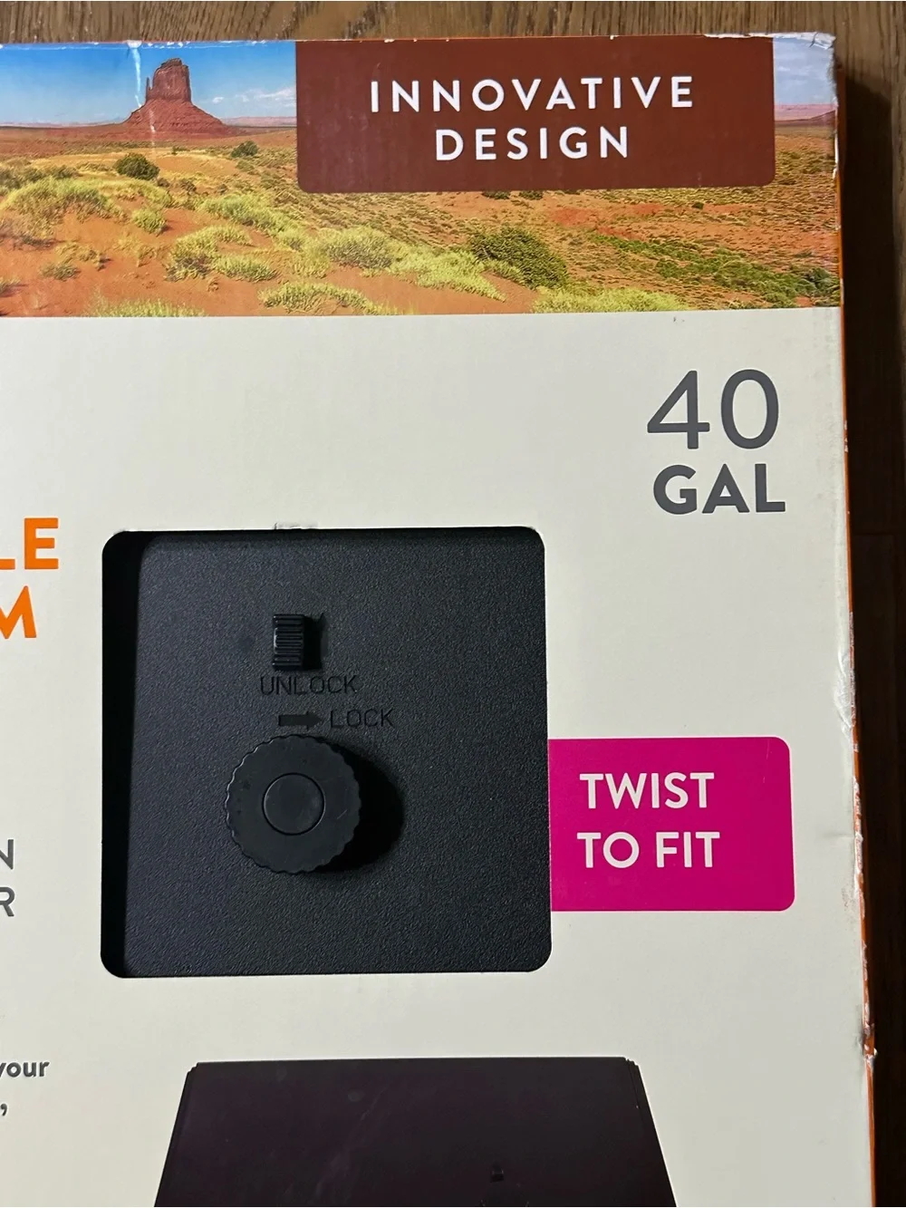 NEW Thrive Desert Expandable Terrarium Divider Fits 40 Gal. THR-21-1147250